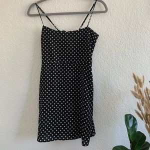 Endless Summer Polka Dot Print Mini Dress